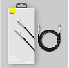 Кабель Baseus Cafule (CATJK-D01) USB-C/USB-C 100W 2m (Black) купить в интернет-магазине icover