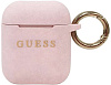 Чехол Guess CG Mobile (GUACCSILGLLP) для AirPods (Light Pink) купить в интернет-магазине icover