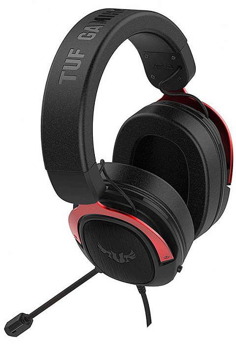 Игровая гарнитура Asus TUF Gaming H3 90YH02AR-B1UA00 (Red) купить в интернет-магазине icover