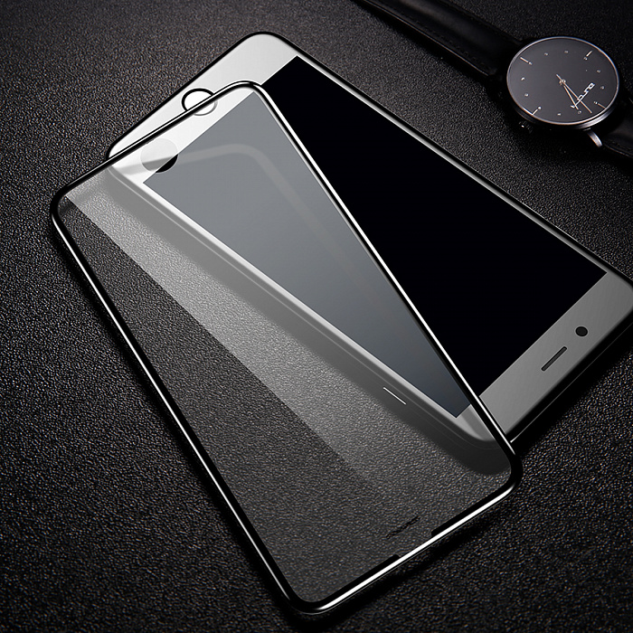 Защитное стекло Baseus PET Soft Edge Tempered Glass Film (SGAPIPH7SP-ZD01) для iPhone 6/6S/7/8 Plus (Black) купить в интернет-магазине icover