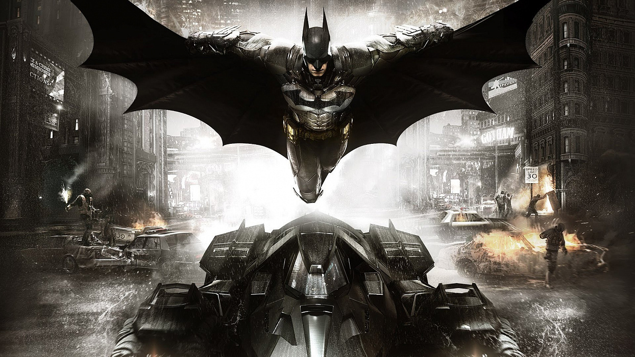 Batman: Arkham Knight (1CSC20001058) - видеоигра для PS4 (русские субтитры) купить в интернет-магазине icover