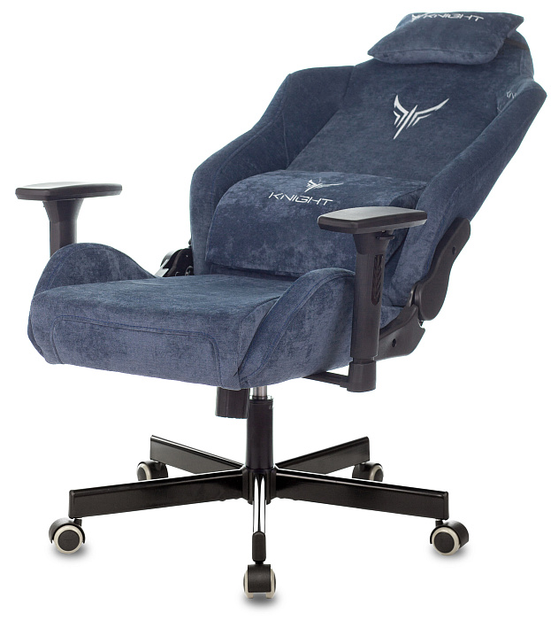 Игровое кресло Бюрократ Knight N1 Fabric (Blue) купить в интернет-магазине icover