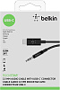 Кабель Belkin Rockstar 3.5mm/USB-C 0.9m (F7U079bt03-BLK) купить в интернет-магазине icover