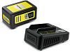 Комплект аккумулятор + быстрое зарядное устройство Karcher Starter Kit Battery Power 18/50 (2.445-063.0) купить в интернет-магазине icover