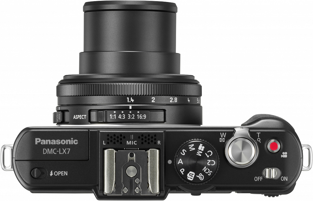 Panasonic Lumix DMC-LX7 (DMC-LX7EE-K) - цифровая беззеркальная камера (Black) купить в интернет-магазине icover
