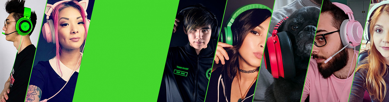 Игровая гарнитура Razer Kraken Multi-Platform RZ04-02830200-R3M1 (Green) купить в интернет-магазине icover