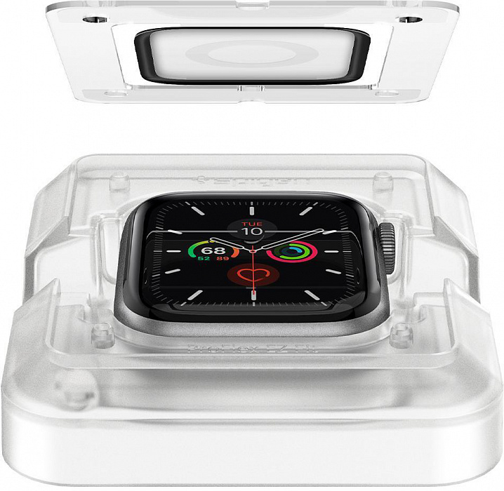 Защитное стекло Spigen ProFlex EZ Fit (AFL01220) для Apple Watch series SE/6/4/5 44mm (Black) купить в интернет-магазине icover