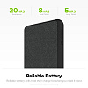 Внешний портативный аккумулятор Mophie Powerstation Plus 6k Gen 4 (Black) купить в интернет-магазине icover