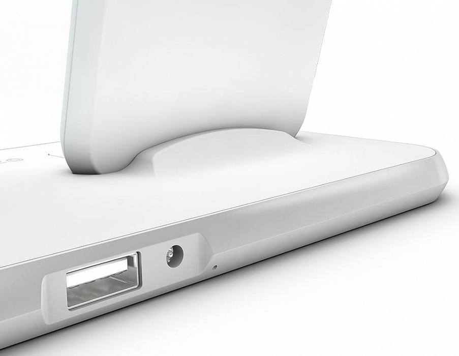 Беспроводное зарядное устройство Zens Stand+Dock+Watch Wireless Charger (White) купить в интернет-магазине icover