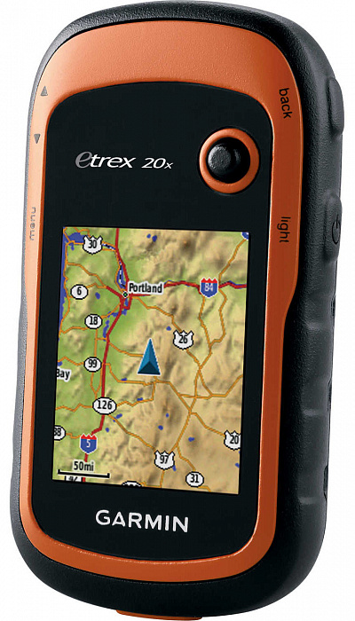 Портативный навигатор Garmin eTrex 20x GPS-Glonass Russia 010-01508-01 (Orange) купить в интернет-магазине icover