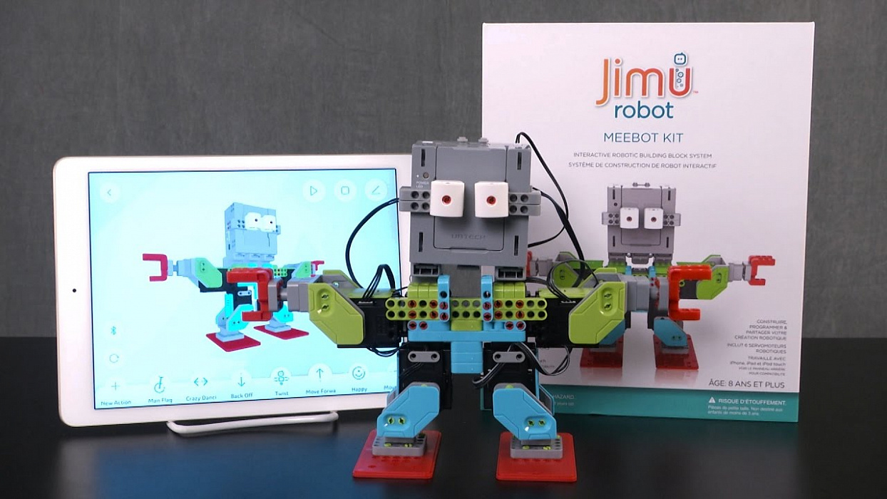 Ubtech Jimu Robot Meebot Kit - робототехнический конструктор (Colorful) купить в интернет-магазине icover