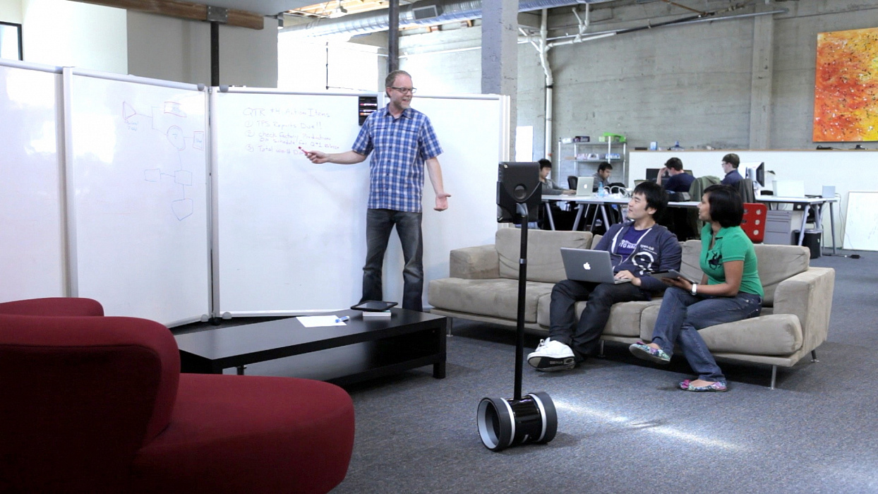 Double Robotics Telepresence Robot - устройство виртуального присутствия для iPad 3/4/Air купить в интернет-магазине icover