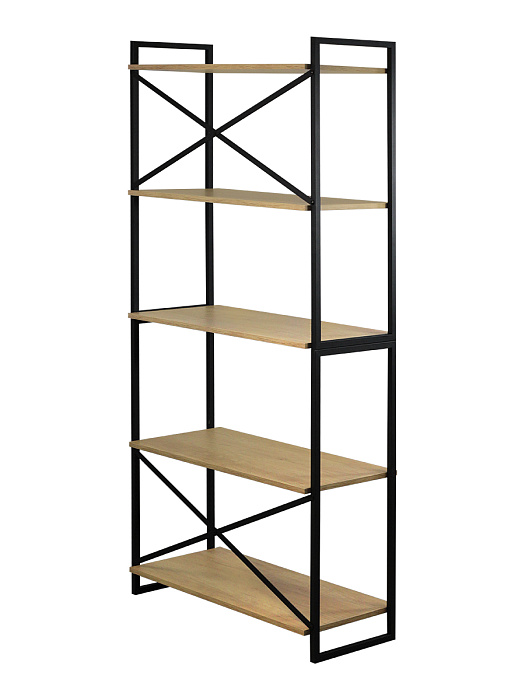 Стеллаж лофт RIDBERG CHICAGO 5 полок (Oak) купить в интернет-магазине icover