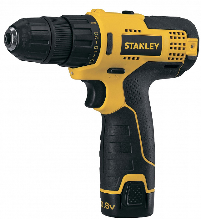 Stanley STCD1081B2-RU - дрель-шуруповерт (Yellow) купить в интернет-магазине icover