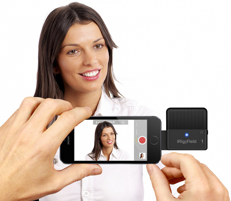 Конденсаторный микрофон IK Multimedia iRig Mic Field для iOS-устройств (Black) купить в интернет-магазине icover