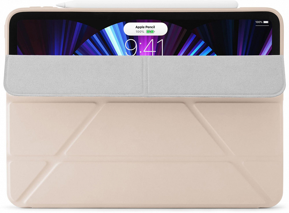 Чехол Pipetto Origami (P045-112-T) для iPad Pro 11" 2018-2021 (Pink) купить в интернет-магазине icover