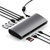 Зарядная док-станция Satechi Thunderbolt 4 ST-UCT4DM-EU (Space Grey) купить в интернет-магазине icover
