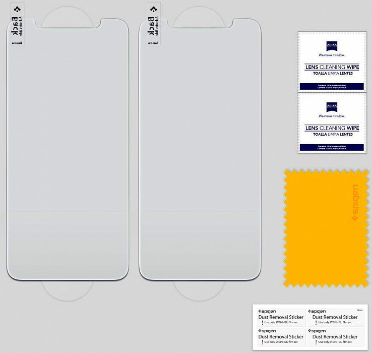 Защитное стекло Spigen Glas.tR SLIM 2 pack (064GL25106) для iPhone XR (Clear) купить в интернет-магазине icover
