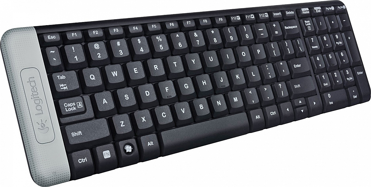 Беспроводная клавиатура Logitech Wireless K230 920-003348 (Black) купить в интернет-магазине icover