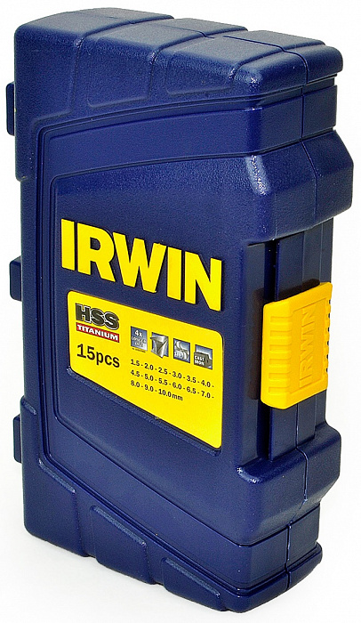 Набор сверл по металлу Irwin Titanium (10503991) 15 шт купить в интернет-магазине icover