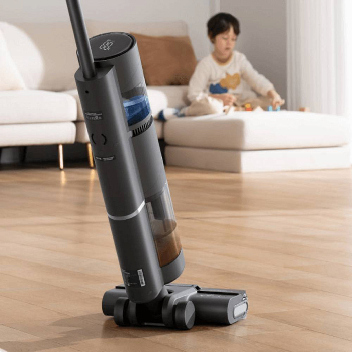 Беспроводной пылесос для влажной и сухой уборки Dreame Wet and Dry H11 Core (Black) купить в интернет-магазине icover