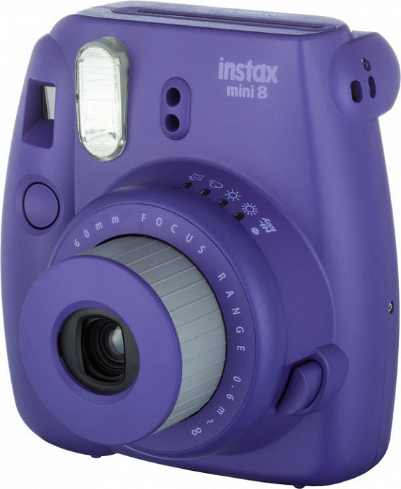 Fujifilm Instax Mini 8 - камера моментальной печати (Grape) купить в интернет-магазине icover