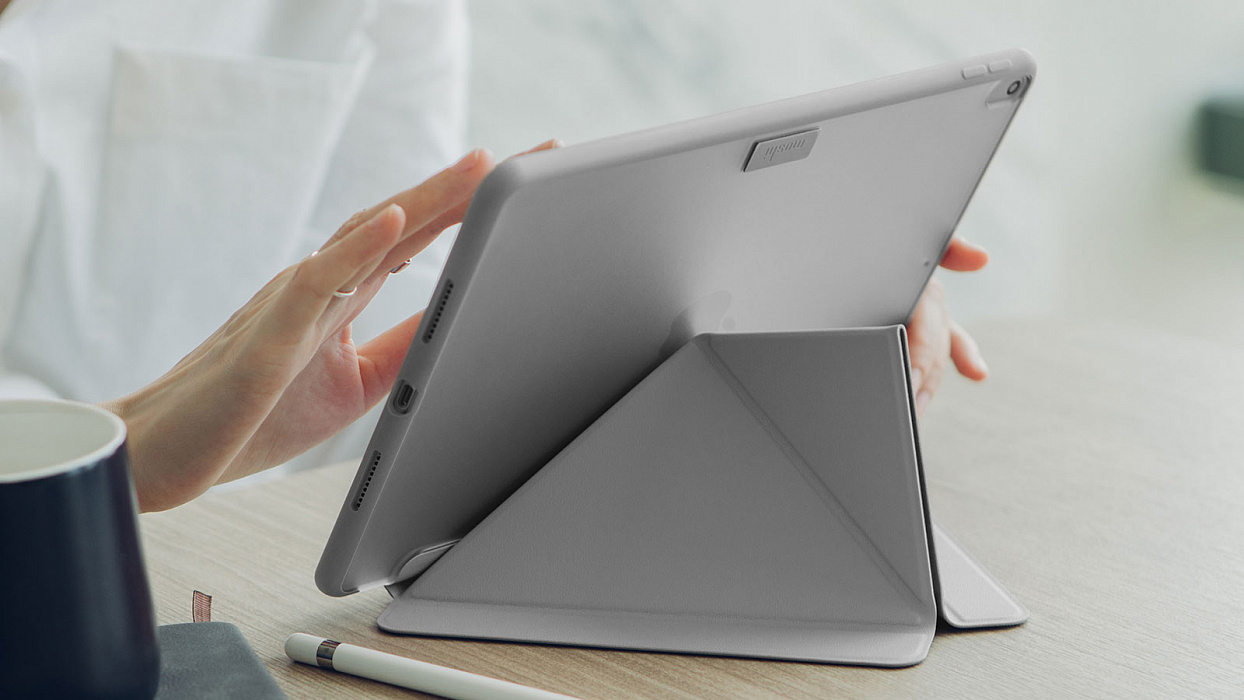 Чехол-книжка Moshi VersaCover (99MO056013) для iPad Pro/Air 10.5" (Stone Grey) купить в интернет-магазине icover