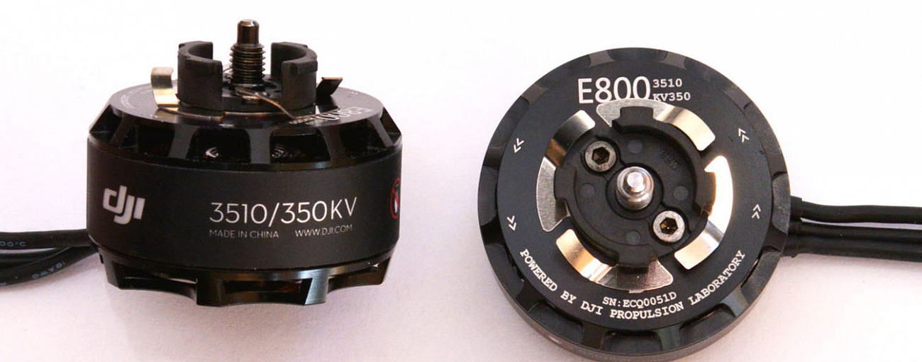 DJI E800 3511 Motor (CCW) - мотор левого вращения для квадрокоптера купить в интернет-магазине icover