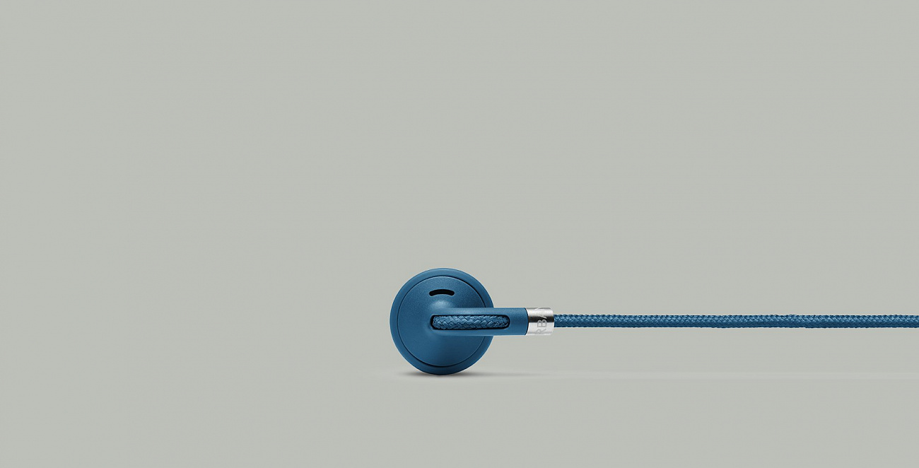 Наушники-вкладыши с микрофоном Urbanears Sumpan (Indigo) купить в интернет-магазине icover