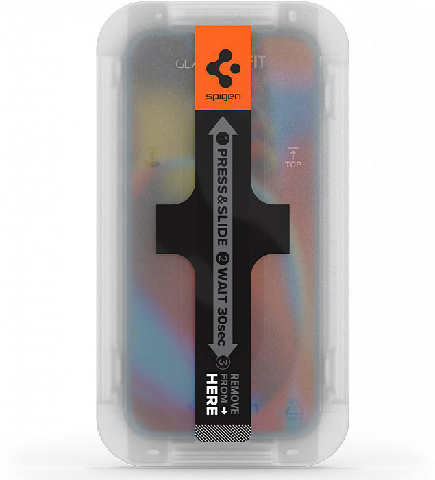 Защитное стекло Spigen Glas.tR EZ Fit Slim 2 Pack (AGL03396) для iPhone 13 mini (Clear) купить в интернет-магазине icover
