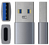 Адаптер Satechi USB-C Adapter ST-TAUCM (Space Grey) купить в интернет-магазине icover