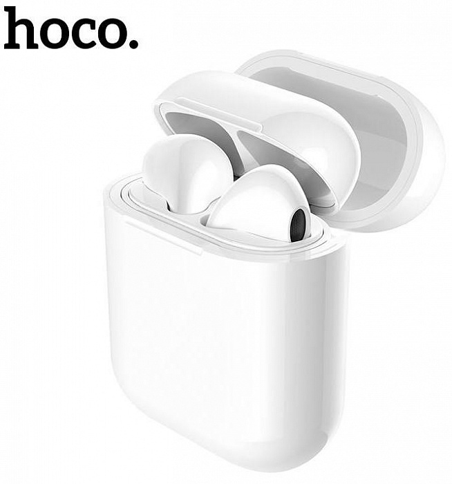 Чехол c беспроводной зарядкой HOCO CW18 для AirPods (White) купить в интернет-магазине icover