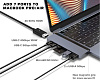 Хаб HyperDrive DUO 7-in-2 (Space Grey) купить в интернет-магазине icover