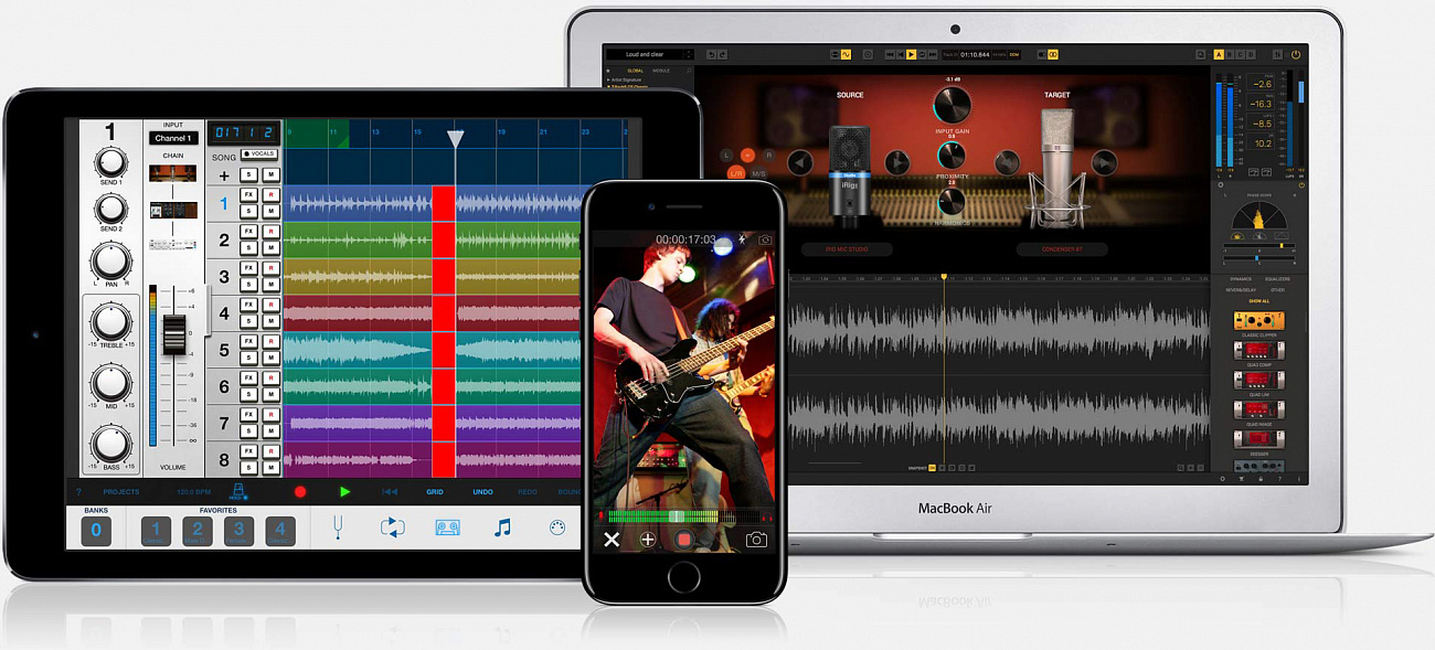 Аудиоинтерфейс для микрофона IK Multimedia iRig Pre HD IP-IRIG-PREHD-IN (Black) купить в интернет-магазине icover