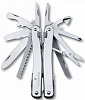 Мультитул Victorinox SwissTool Spirit II (3.0224.L) + кожаный чехол (Black) купить в интернет-магазине icover