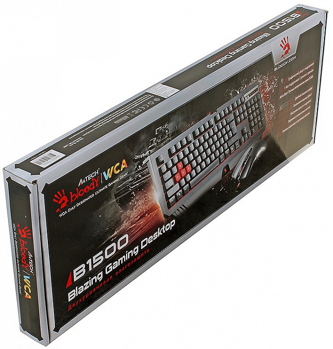A4Tech Bloody Q1500/B1500 - игровой комплект клавиатура+мышь (Q110+Q9) купить в интернет-магазине icover