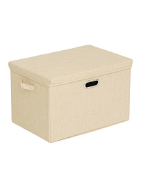 Коробка для хранения вещей тканевая Ridberg (Brown) купить в интернет-магазине icover