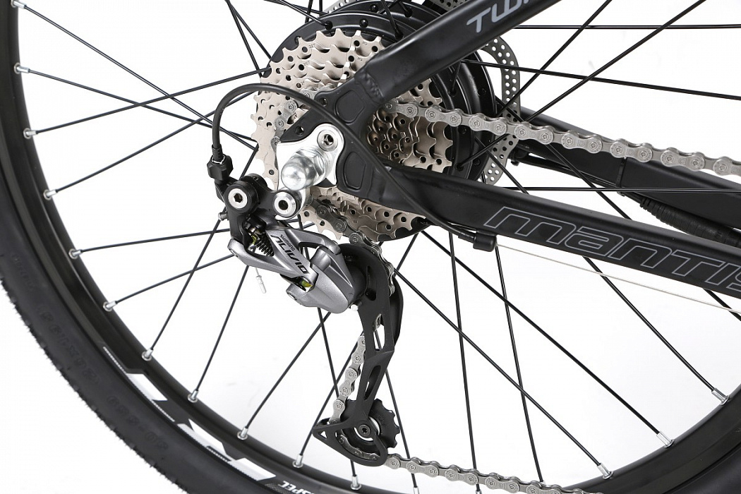 Электровелосипед Twitter MANTIS-E0 17 (Black/Grey) купить в интернет-магазине icover
