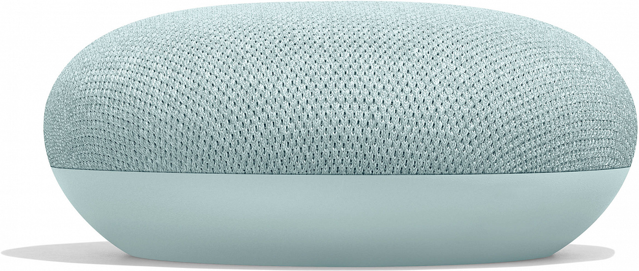 Умная колонка Google Home Mini (Aqua) купить в интернет-магазине icover