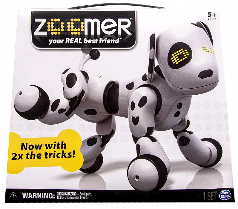 Умная игрушка Zoomer Interactive Puppy (White) купить в интернет-магазине icover
