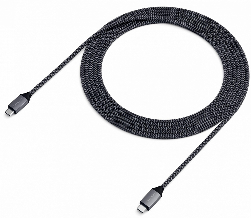 Кабель Satechi ST-TCC2MM USB-C 2m (Space Grey) купить в интернет-магазине icover