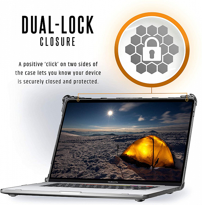 Защитный чехол UAG Plyo (132102114343) для MacBook Pro 16" 2019 (Ice) купить в интернет-магазине icover