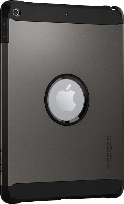Чехол-накладка Spigen Tough Armor (053CS22261) для iPad 9.7 (Gun metal) купить в интернет-магазине icover