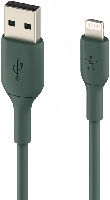 Кабель для iPhone, iPad Belkin Boost Charge USB-A/Lightning 1m CAA001bt1MMG (Green) купить в интернет-магазине icover