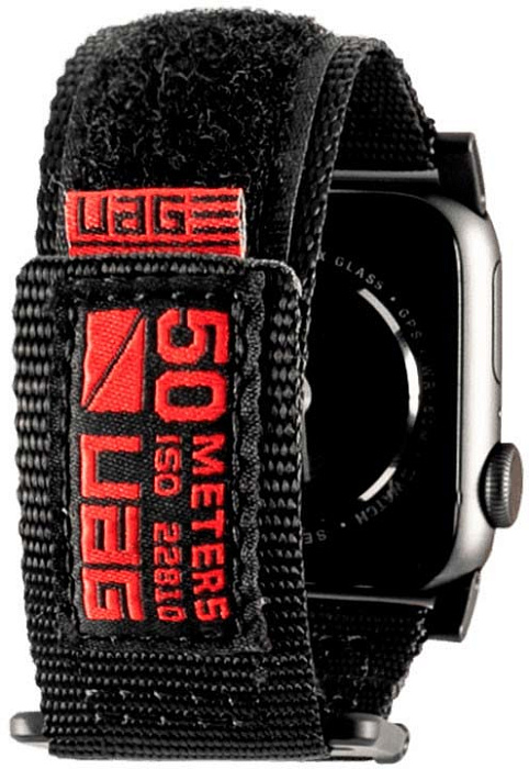 Ремешок UAG Active Range (19148A114040) для Apple Watch Series 2/3/4/5/6/7/SE 42/44/45 mm (Black) купить в интернет-магазине icover
