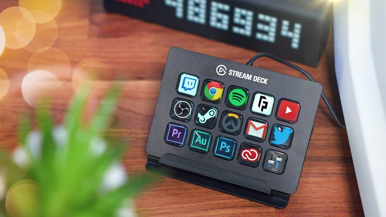 Программируемая панель Elgato Stream Deck 10GAA9901 для стриминга (Black) купить в интернет-магазине icover