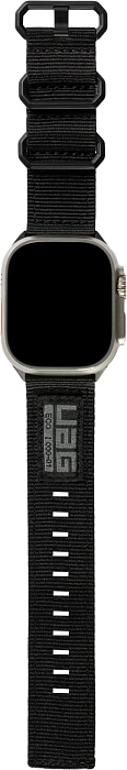 Ремешок UAG Nato Eco Strap (194001114032) для Apple Watch 49 / 45 / 44 / 42 mm (Graphite) купить в интернет-магазине icover