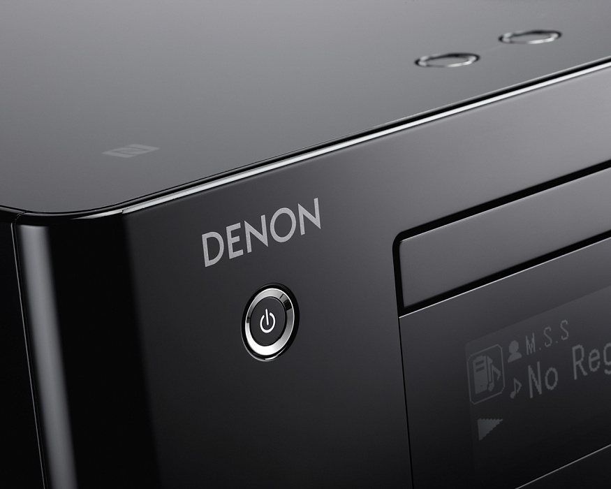 Denon CEOL RCD-N9 - сетевой CD-ресивер (High Gloss Black) купить в интернет-магазине icover