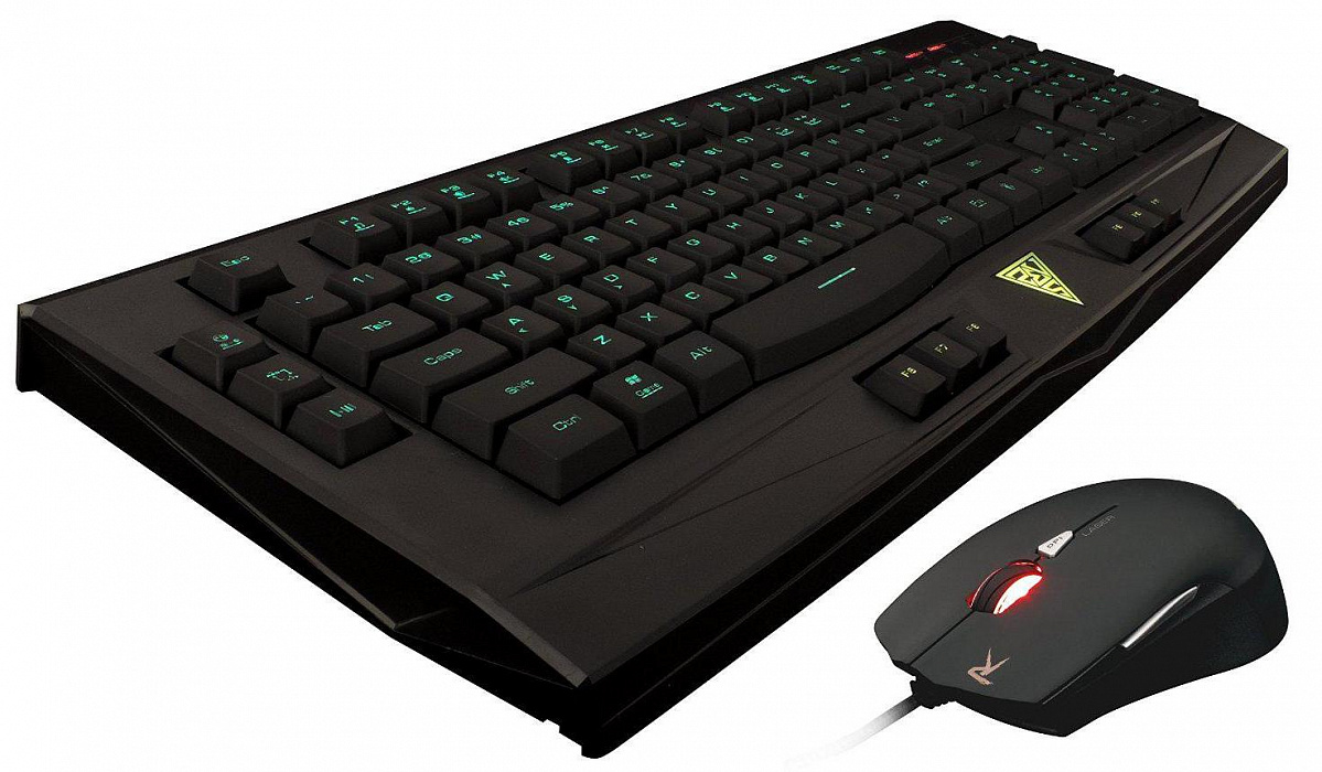 Gamdias Ares Essential + Ourea Optical (GKC6000 16784-05000-51000) - игровая клавиатура и мышь (Black) купить в интернет-магазине icover