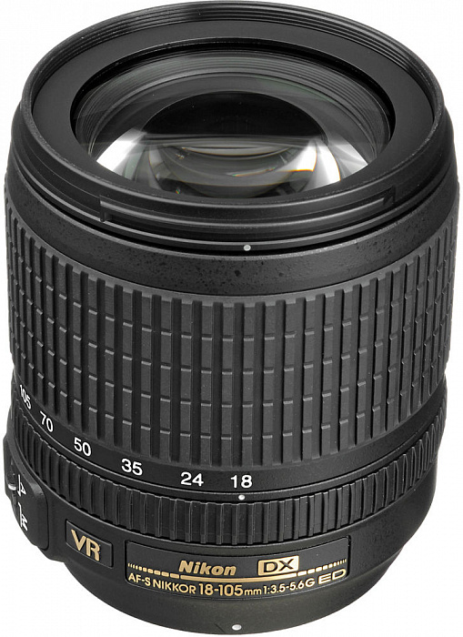 Объектив Nikon AF-S DX Nikkor 18-105mm f/3.5-5.6G ED VR купить в интернет-магазине icover